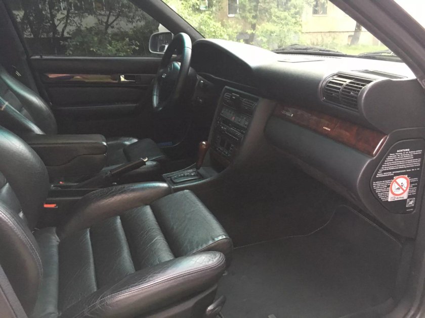 Audi a6 c4 салон велюр