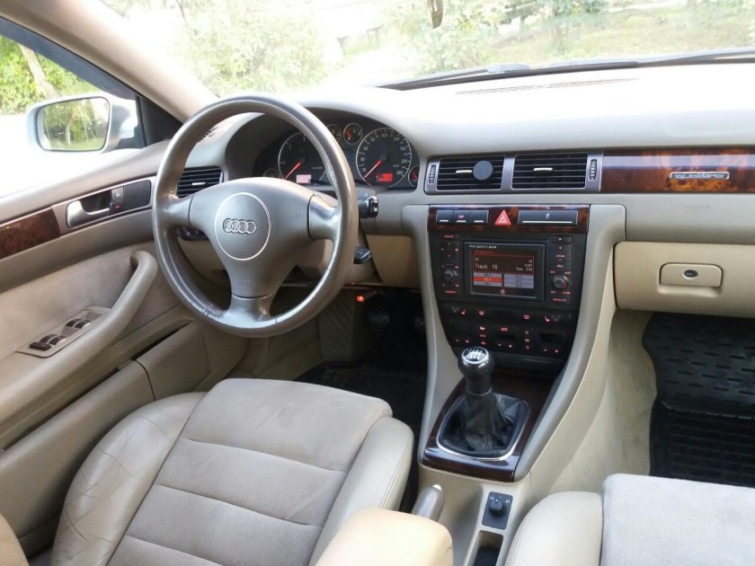 Ауди а6 с5 салон