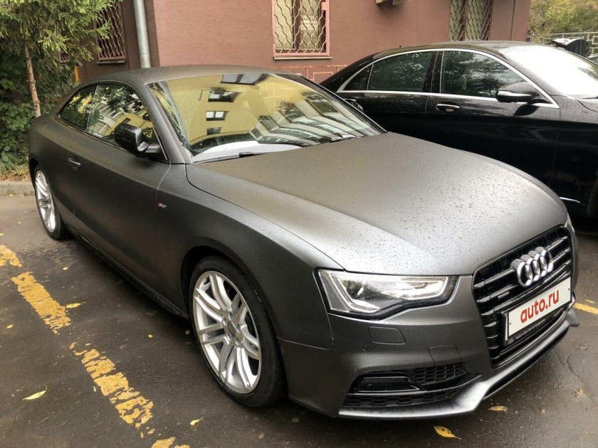 Ауди а5 серая