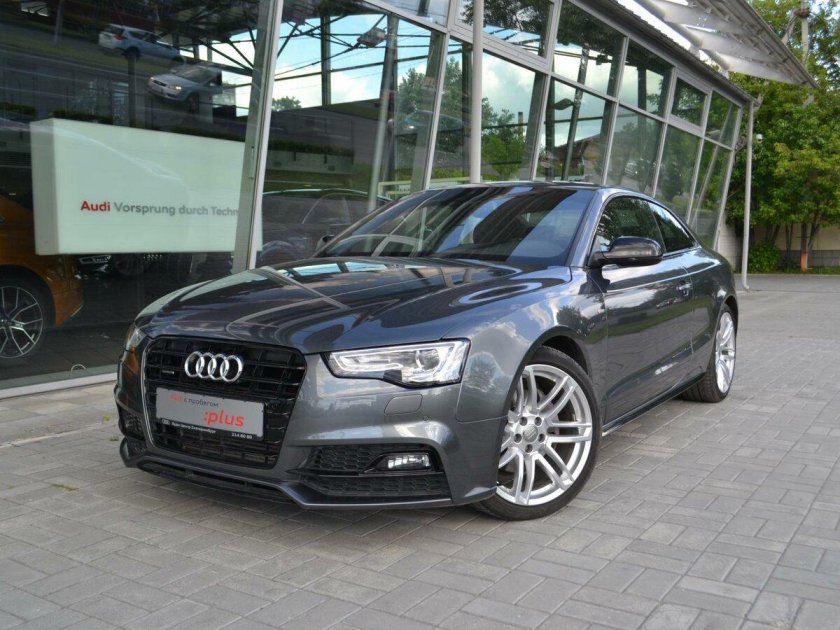 Ауди а5 серая