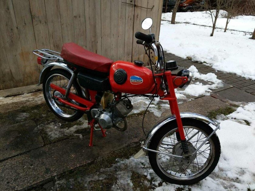 Карпаты мопед