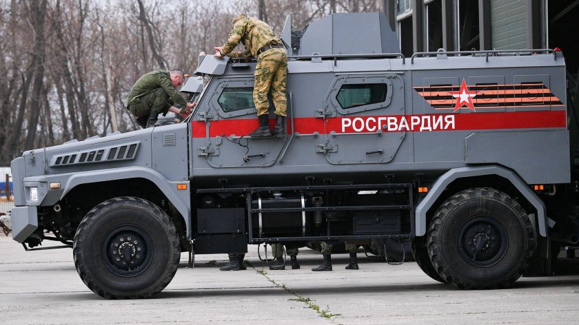 Бронеавтомобиль патруль росгвардии