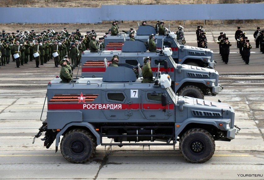 Бронеавтомобиль Росгвардии Тайфун