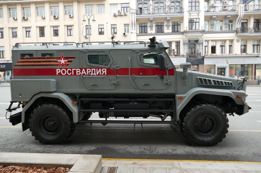 КАМАЗ Росгвардии броневик