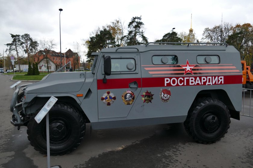 КАМАЗ Росгвардии броневик