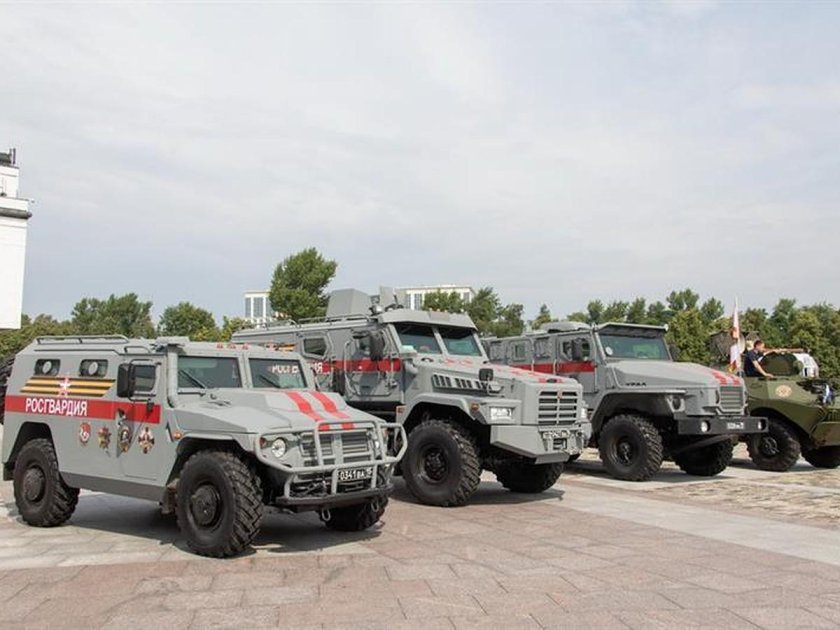 Тигр бронеавтомобиль росгвардия