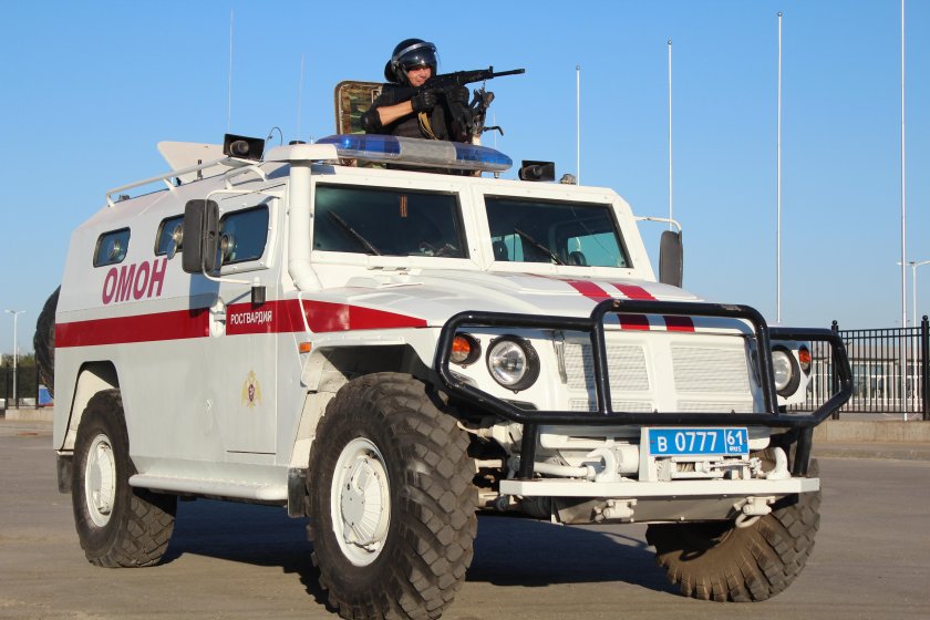 ГАЗ тигр Росгвардия