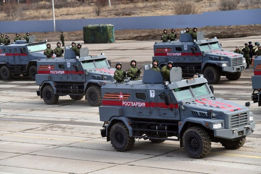 КАМАЗ Росгвардии броневик