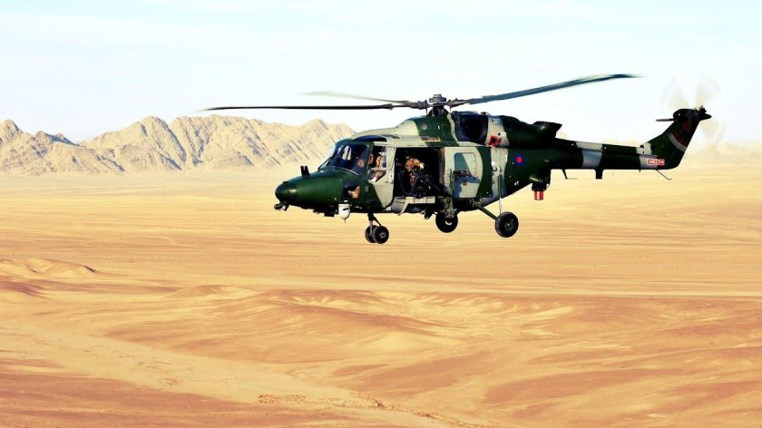 Westland Lynx вертолет