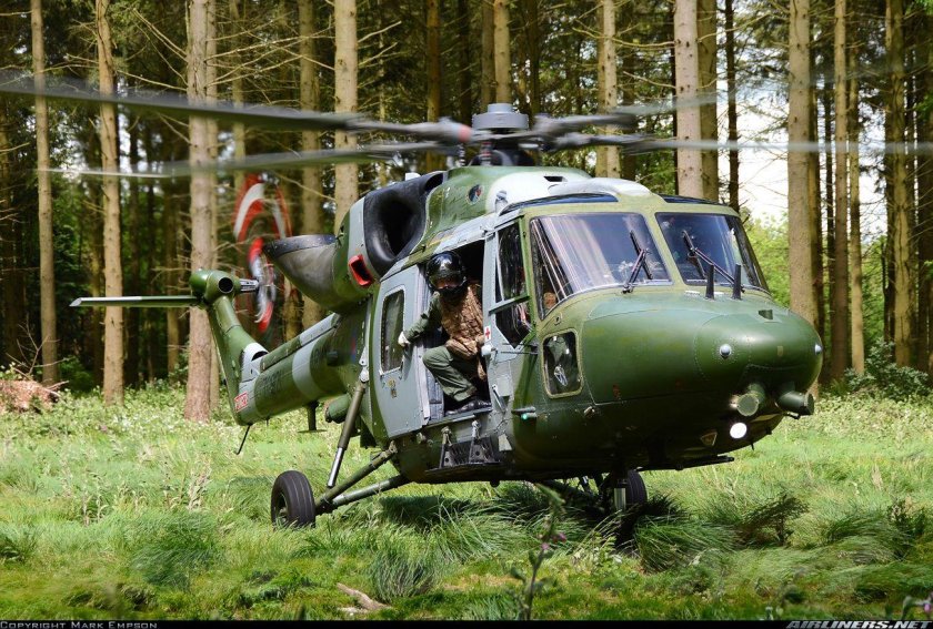 Westland Lynx вертолет