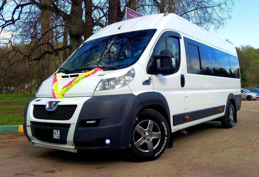 Пежо боксер пассажирский 18 мест