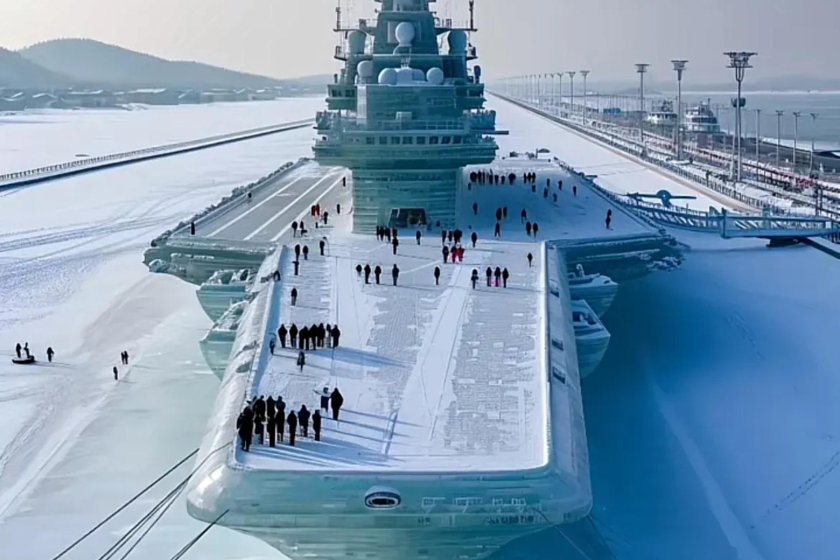 Ледяной авианосец