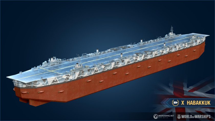 Проект Хабаккук авианосец