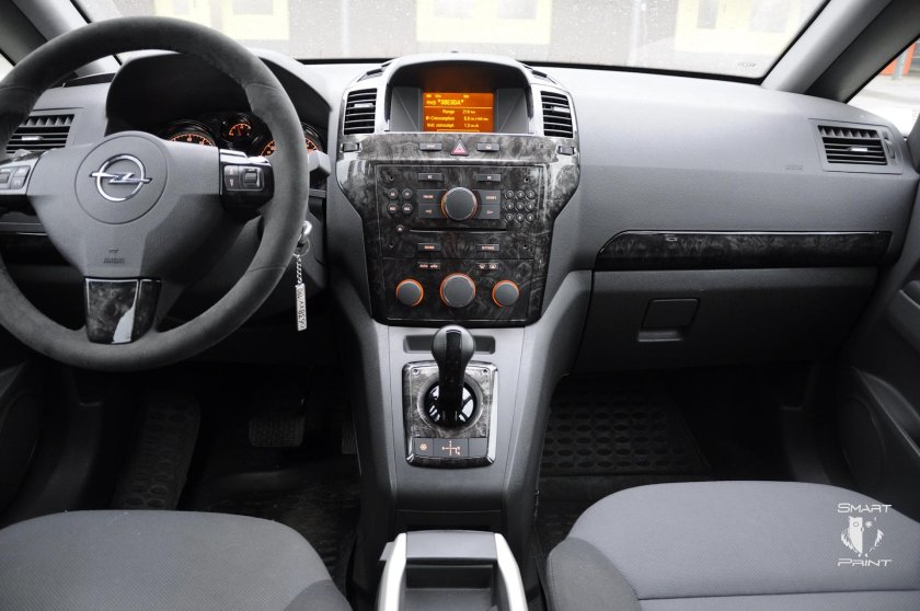 Опель Зафира б 2008 салон