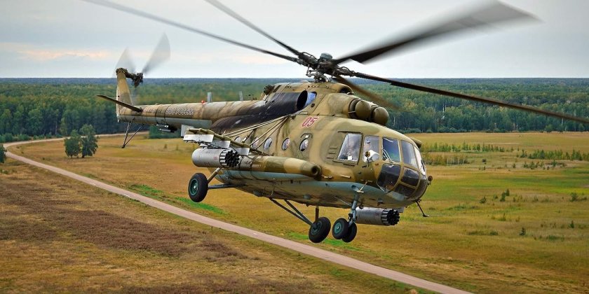 Ми-8 вертолёт