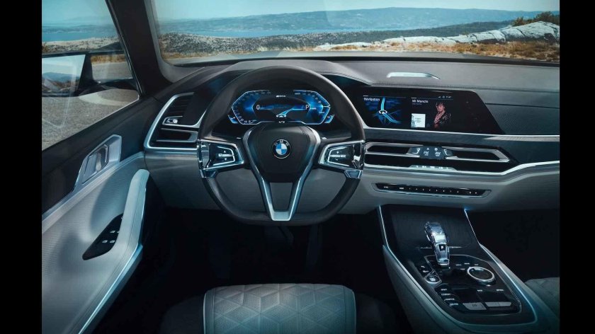 BMW x7 2017 салон