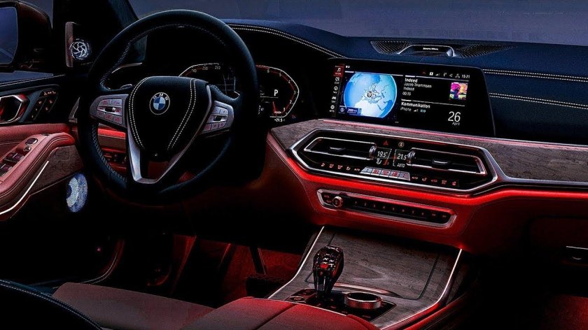 BMW x7 2021 салон