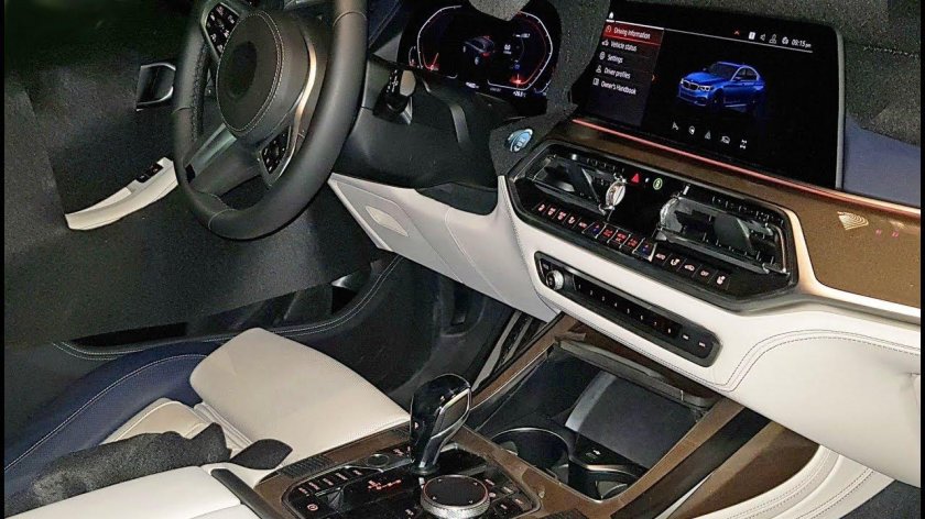 BMW x7 интерьер