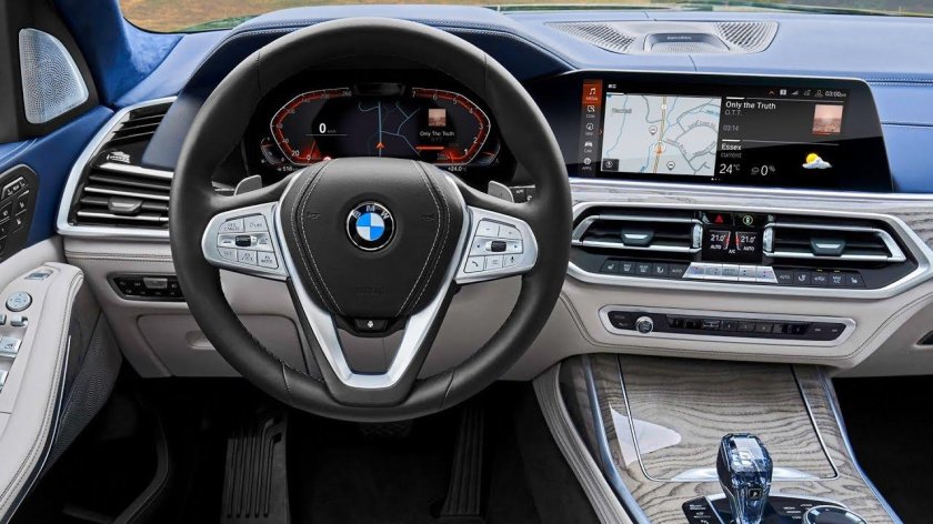 Bmw x 7 салон