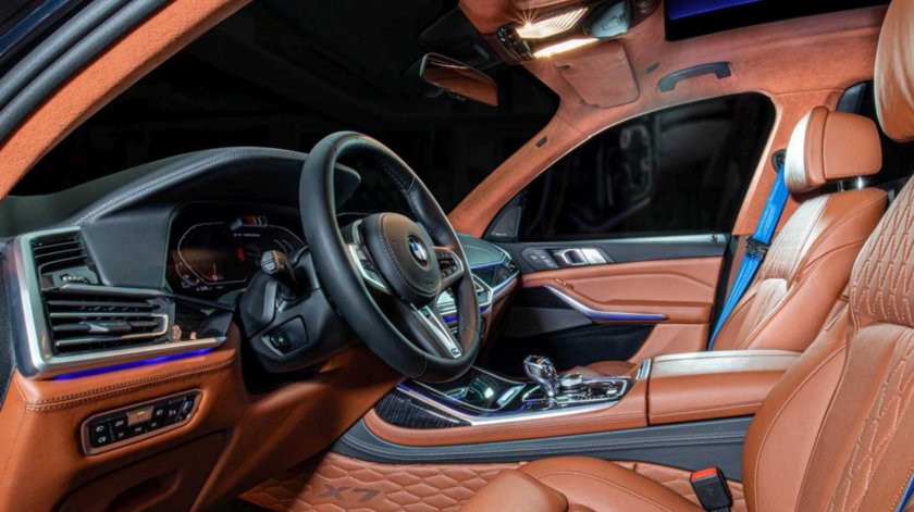 БМВ х7 салон