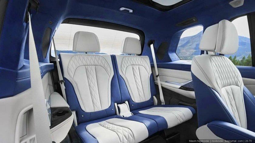 BMW x7 Interior