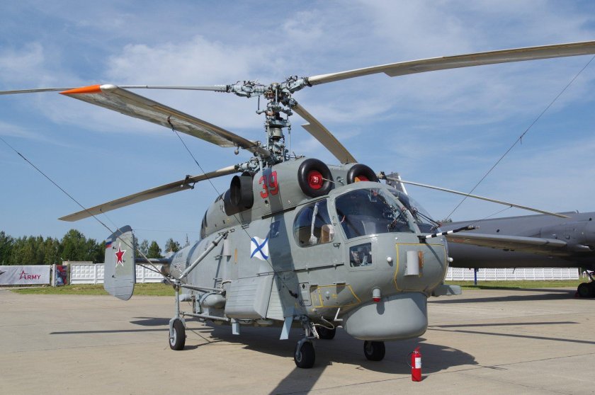 Противолодочный вертолет ка 27