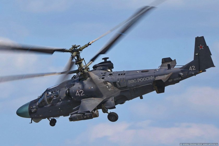 Вертолет ка-52 "Аллигатор"