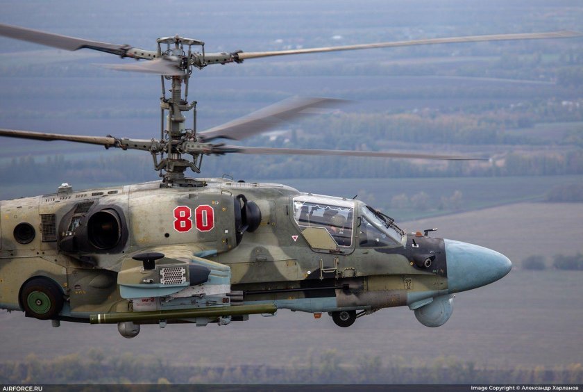 Вертолёт к-52 Аллигатор