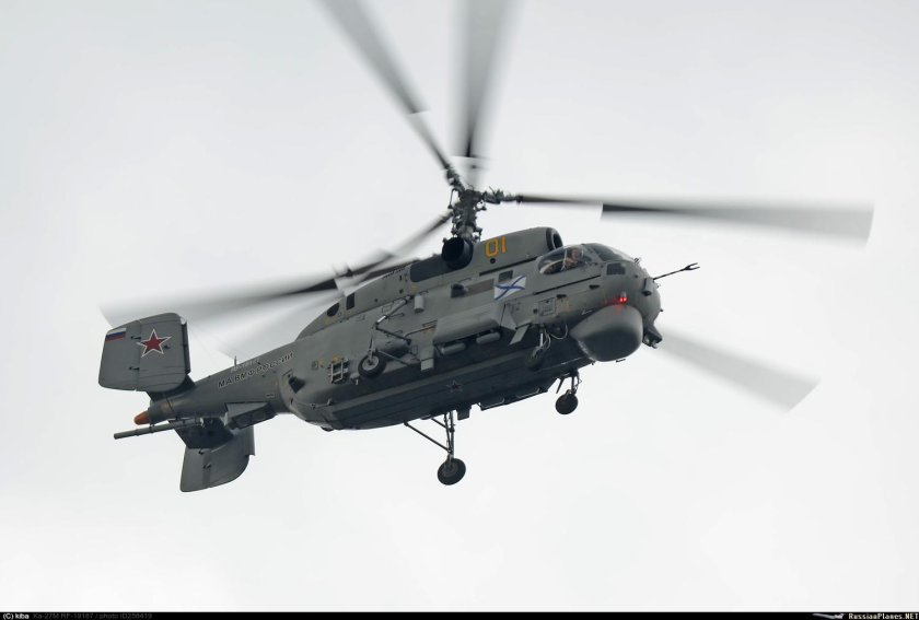 Противолодочный вертолет ка-27