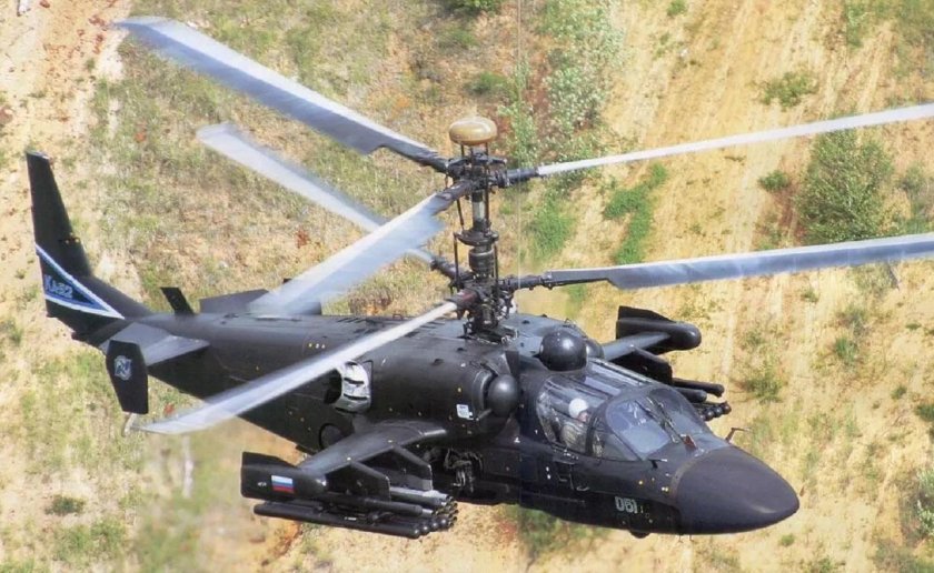 Ка-52 Аллигатор чёрный