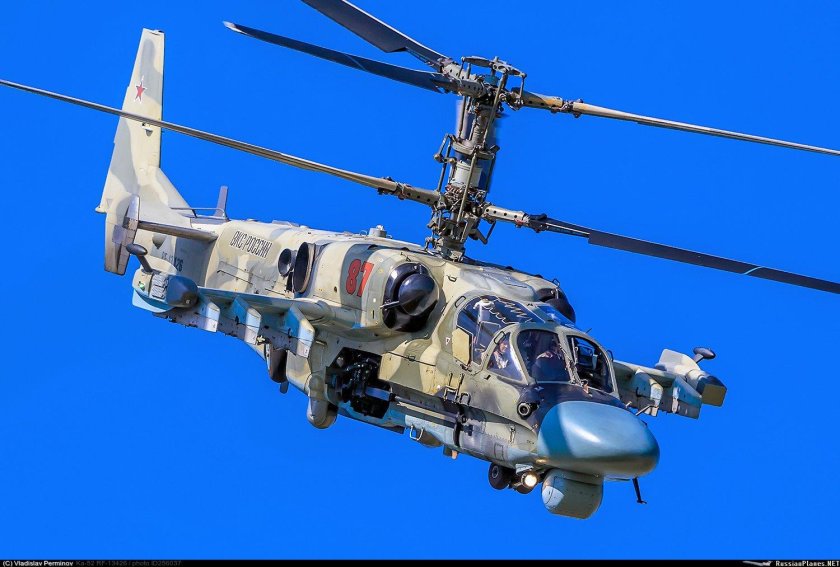 Вертолёт к-52 Аллигатор