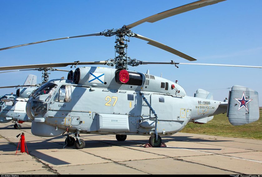Противолодочный вертолет ка-27