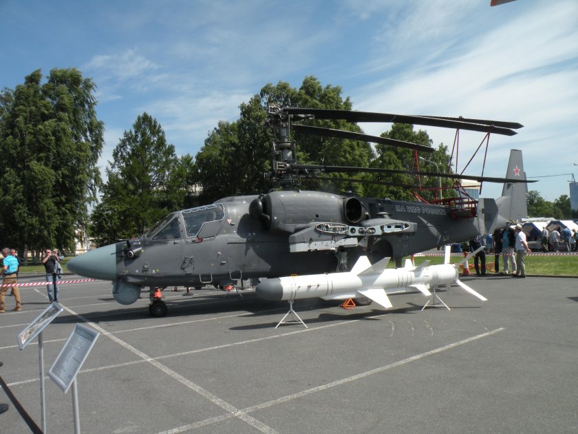 Ка-52 и противокорабельная ракета х-35э