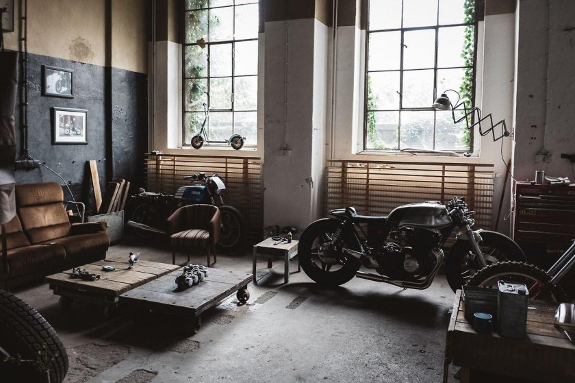 Гараж в стиле Loft