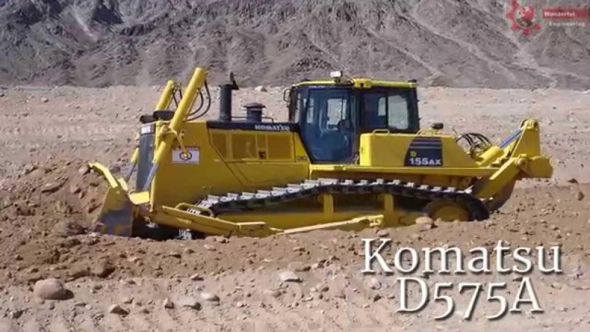 Komatsu 155 бульдозер