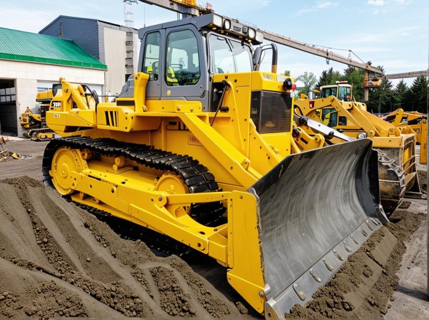 Бульдозер чтз