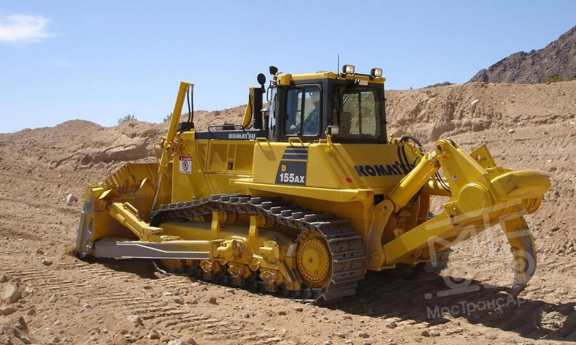 Komatsu 155 бульдозер