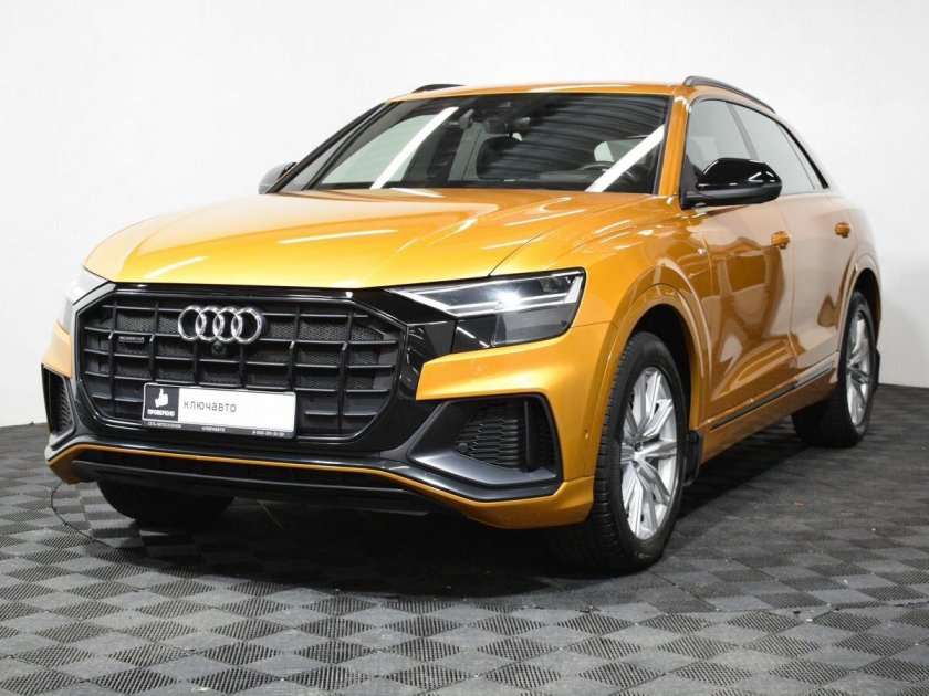 RS q8 Ауди оранжевая