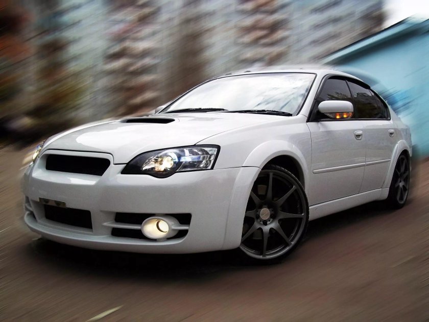 Обвес на Субару Легаси бл5