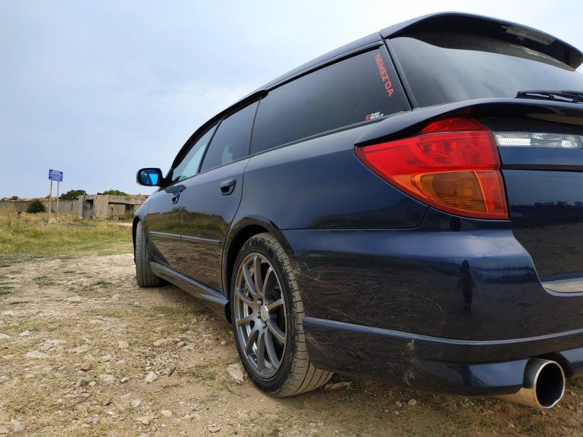 Спойлер Субару Легаси bp5