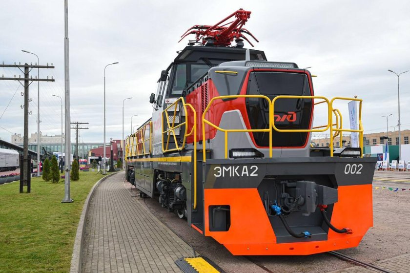 Эмка2 маневровый электровоз