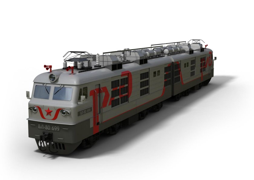 Модель электровоза вл-80