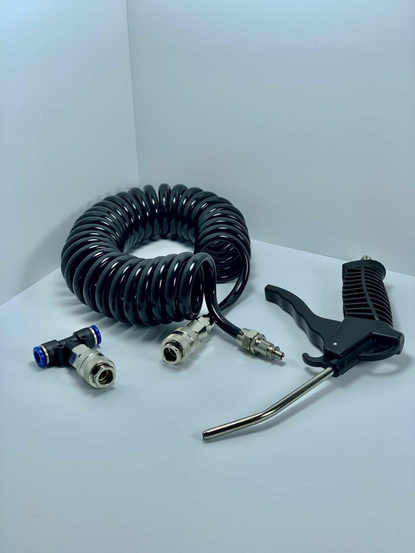 Продувочный пистолет + спиральный шланг 5 м ABAC 4116021481