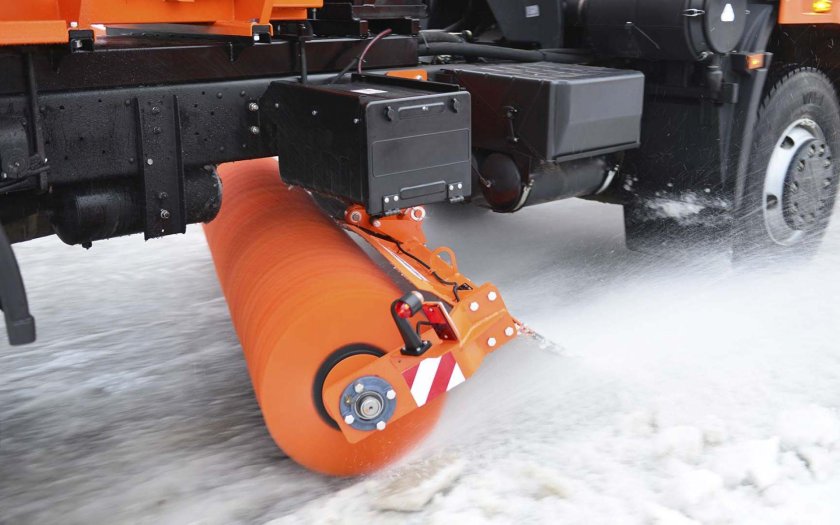 Средняя подметальная щетка ЩС-40