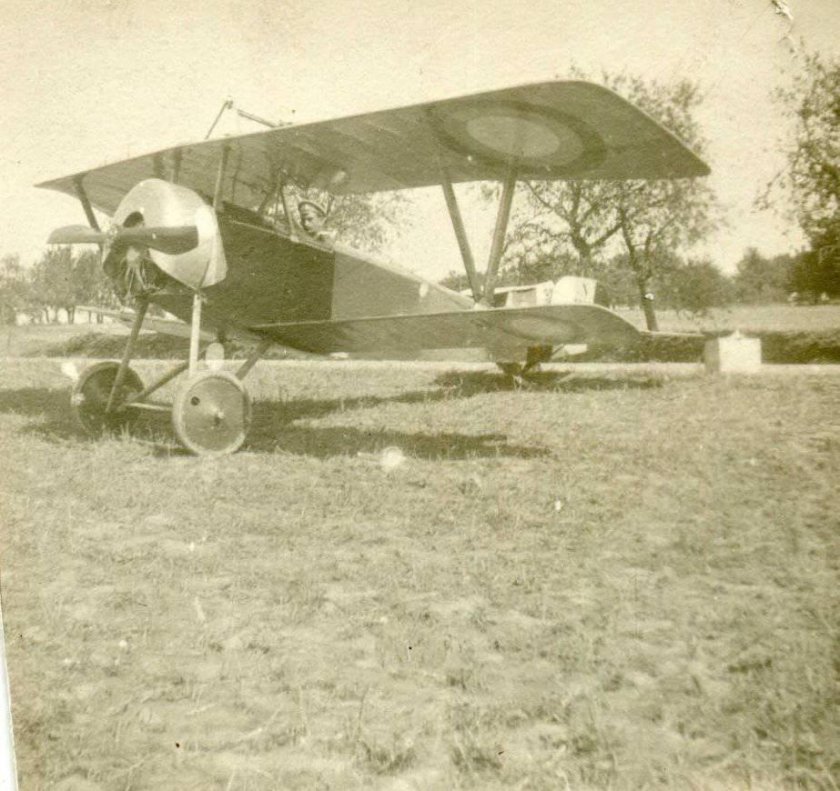 Истребитель «Ньюпор-11».