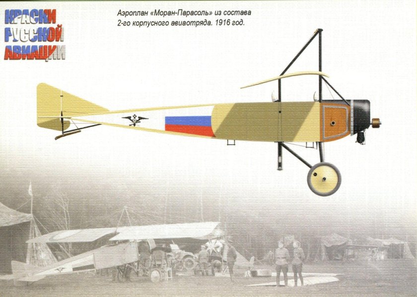 Истребитель Моран парасоль 1917
