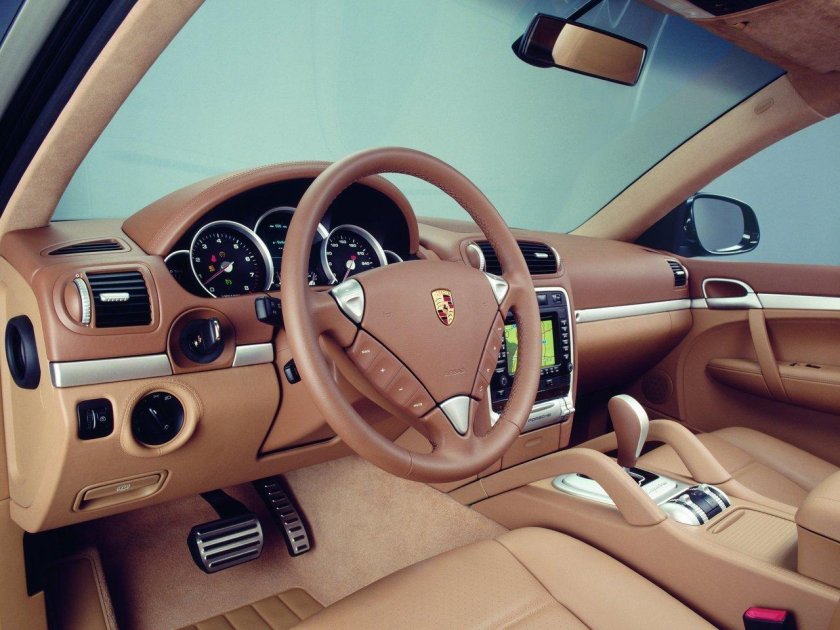 Porsche cayenne 955 interior