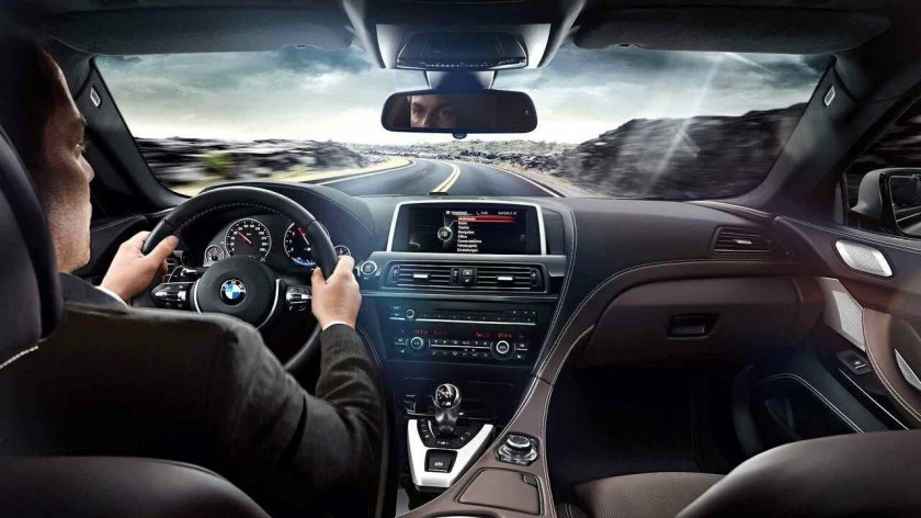 Машина вид изнутри