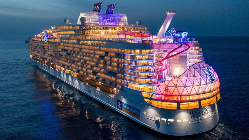Wonder of the Seas лайнер круизный