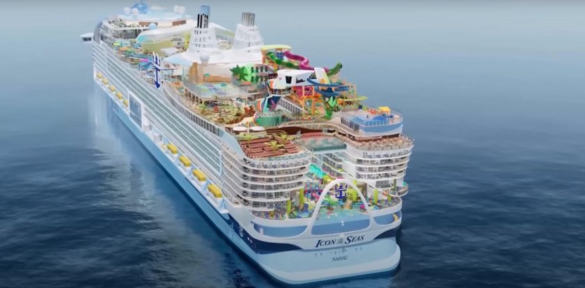 Круизный лайнер icon of the Seas